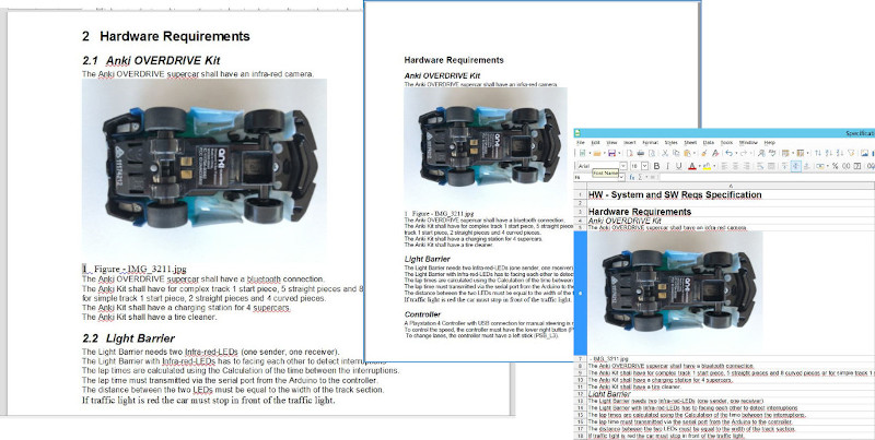 Ausgabe als Worddokument, PDF und Excel